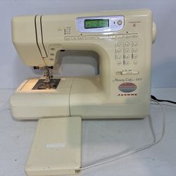 Janine Memory Craft 4800 Sewing & Embroidery Machine