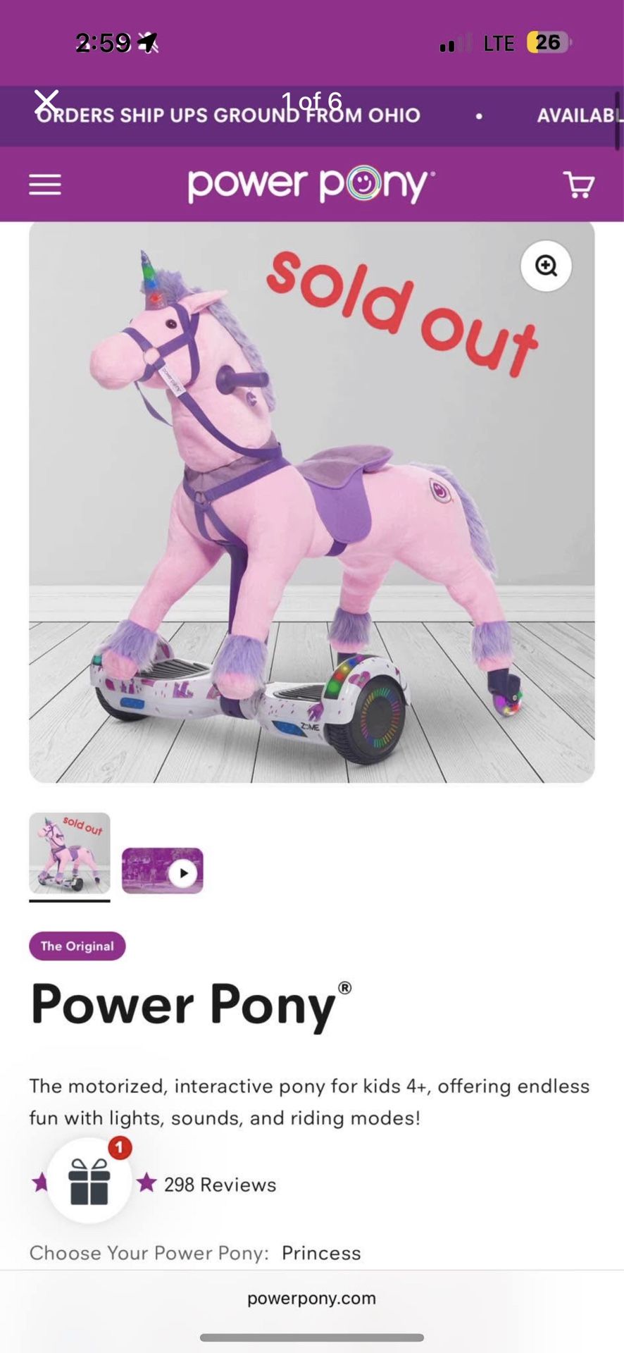 Hover Board Pony