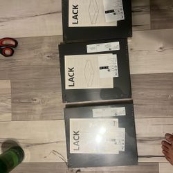 IKEA SQUARE SHELVES 