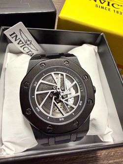NEW Invicta Speedway Rim Watch (black)