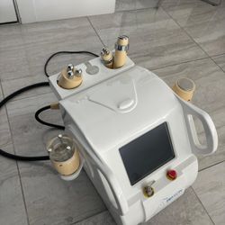 Radio frequency & ultra cavitation..machine model #km-rf-u300c … $1000 Used once!!!! Brand new. Sells for $4500 still!  Fat blaster!!!