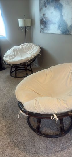Papasan chairs