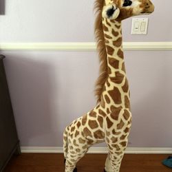 Melissa & Doug Giant Giraffe - Lifelike Stuffed Animal (over 4 feet tall)