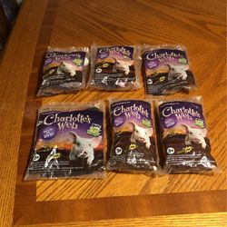 Charlotte web toys from Wendy’s 2006