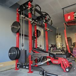 Vesta 2in1 Squat Rack | Functional Trainer | 400lb Weight Stack | Commercial Grade | Pulley |🔴Weights,Bar, & Bench Sold Separately 🔴FREE DELIVERY 🚚