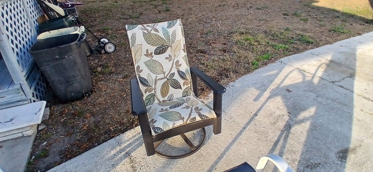 Supreme swivel rocking chair