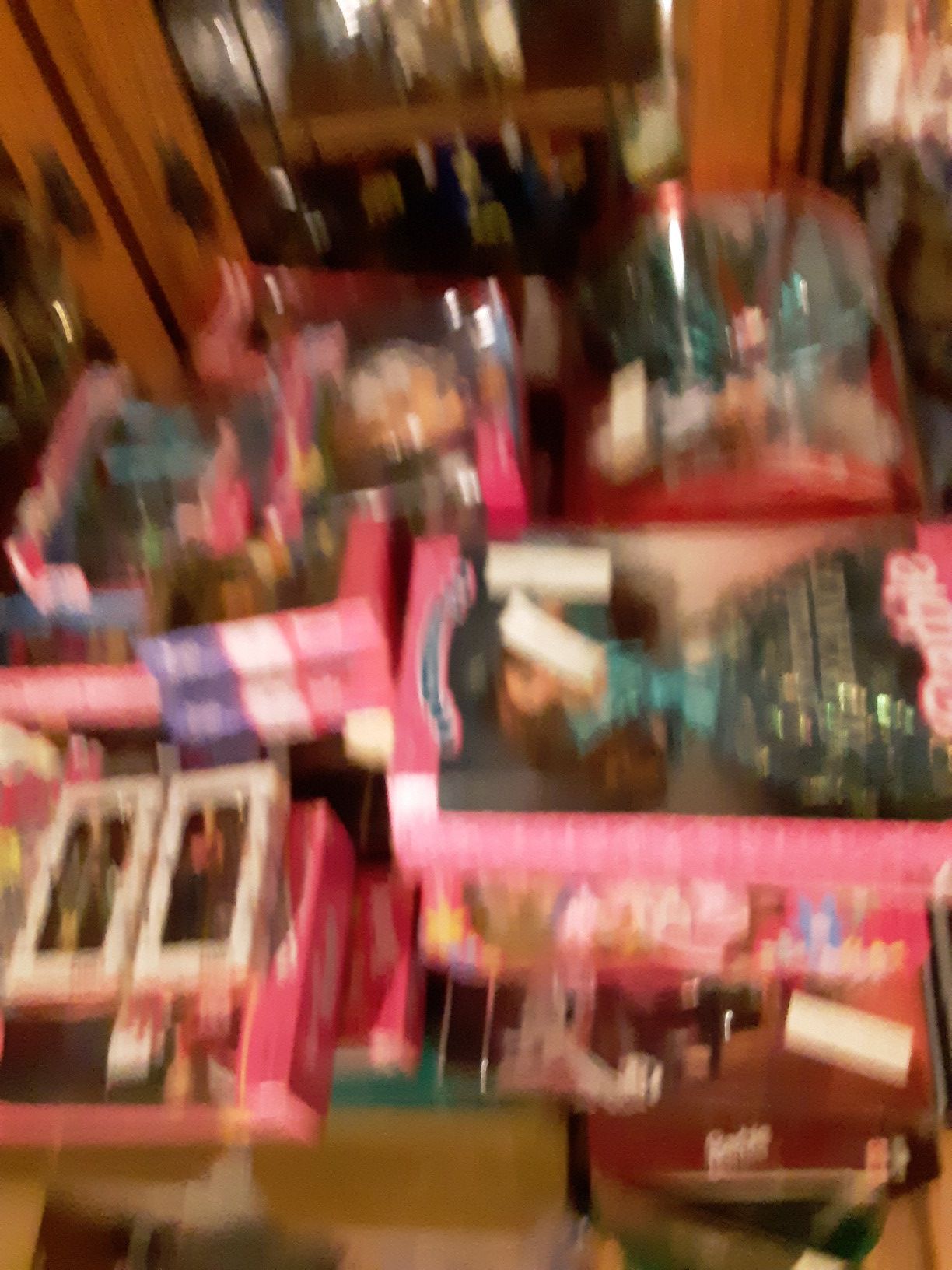 97 old collectable barbies