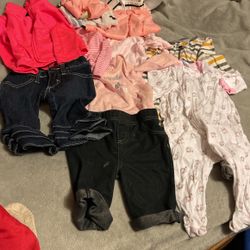 Like New Baby Clothes 3-9 Months Hoodie Sets Onces 