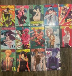 Chainsaw Man Manga Volumes 1–14 Set