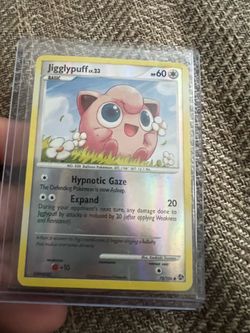 Jigglypuff Reverse Holo Pokemon Card