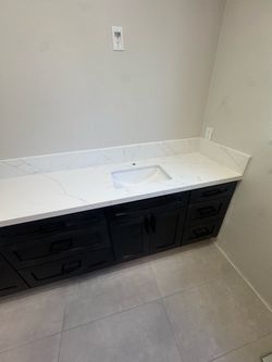 Stain vanity