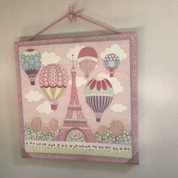 Girls room Artwork—Paris