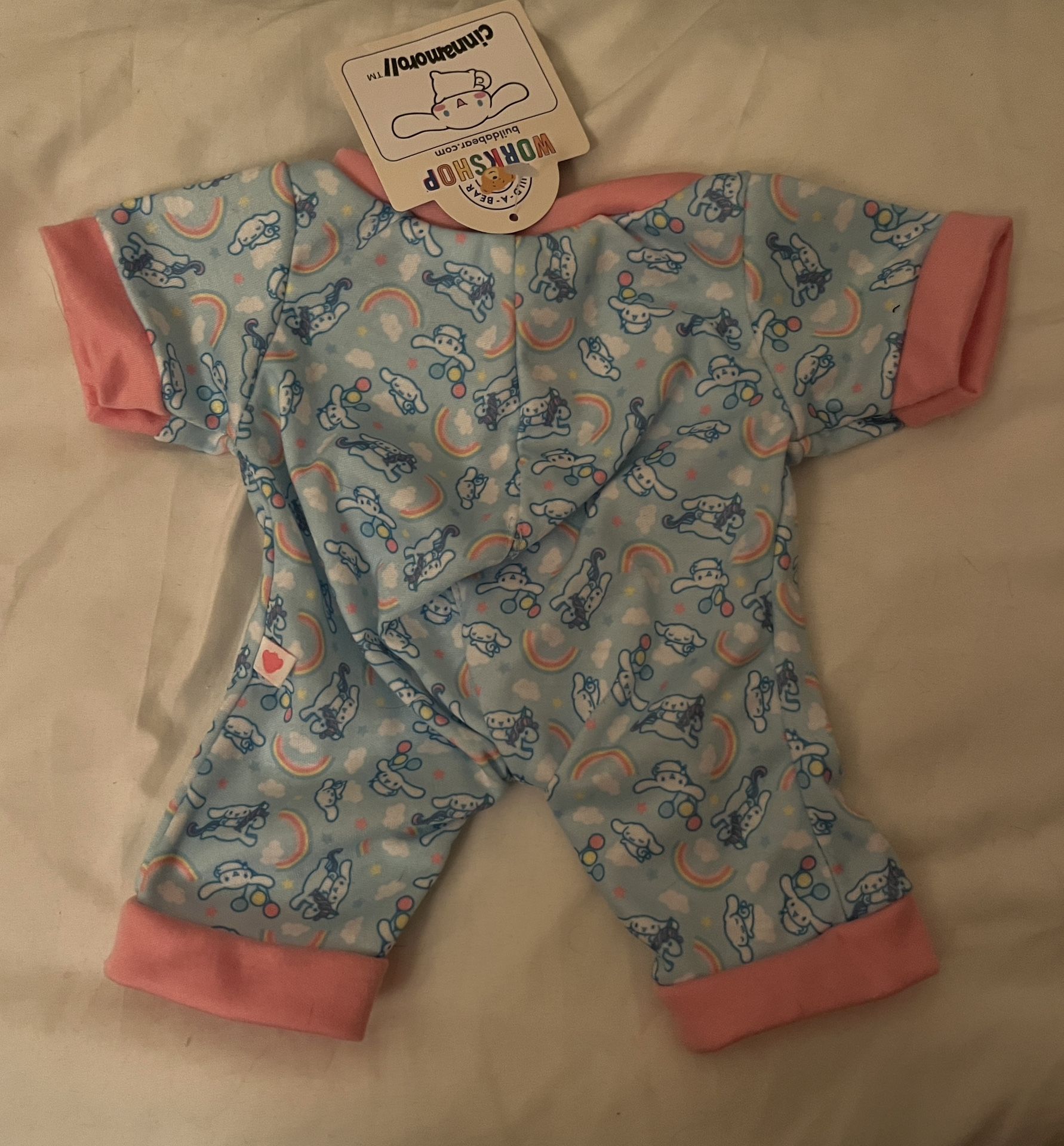 Build A Bear Sanrio Cinnamoroll Onesie Sleeper for Sale in San Antonio ...