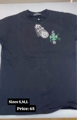 Chrome heart shirt Size S ,M, L