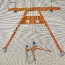 Ladder Stabilizer Safety Accessory Steel, Adjustable Length 16.6-21" Hold 380lbs