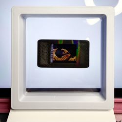 Pokemon 35mm Authentic Charizard Film Cell Theater Used with Pokeball Holder and Case