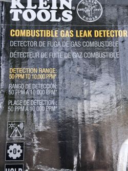 Klein Combustible Gas Leak Detector