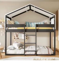 Twin Bunk Bed $200 with Mattress.
