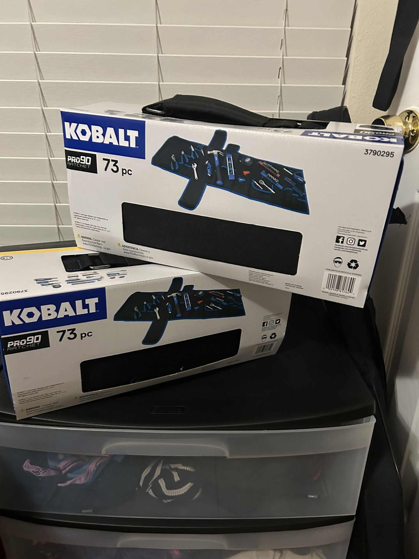 Kobalt 73 Piece Chrome Household Tool Set with Soft Case