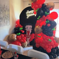 Betty Boop Balloon Setup