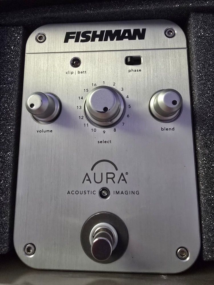 Fishman Aura Sixteen Modeling Preamp for Acoustic/electric Guitars