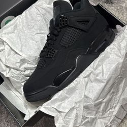 Jordan 4 Retro Black Cat Size 12 Men