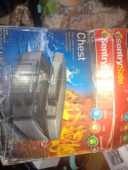 Sentry Safe Small Chest 2 Keys Brand New