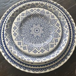 Mandala Dish Set