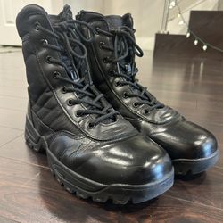 Men’s Military Combat Boots (Side Zipper)