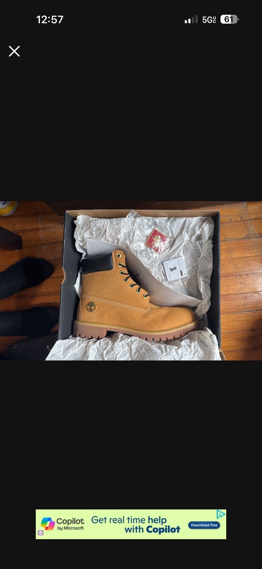Notorious B.I.G x Timberland Men’s Size 11