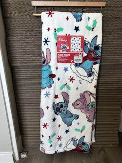 Christmas Stitch And Angel Blanket