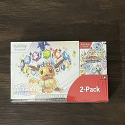 Pokemon Scarlet & Violet Prismatic ETB + Bundle