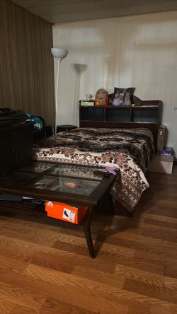Bed and Coffee Table