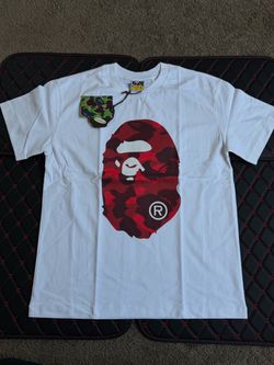 White Shirt - Red Logo