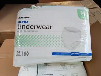 McKesson Ultra Underwear Medium 20 Count