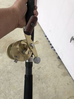 Fishing rod reel combo shimano Calcutta 700s & calstar 20-50 $100 right now  for Sale in HILLTOP MALL, CA - OfferUp