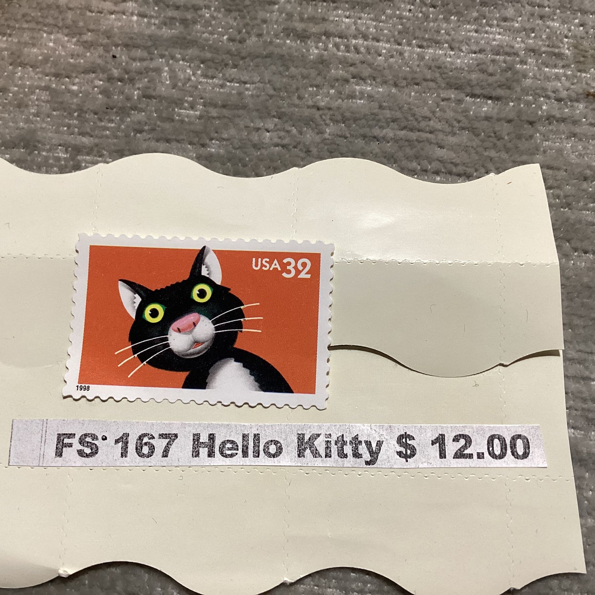 FS ITEM 167 Hello Kitty Stamp