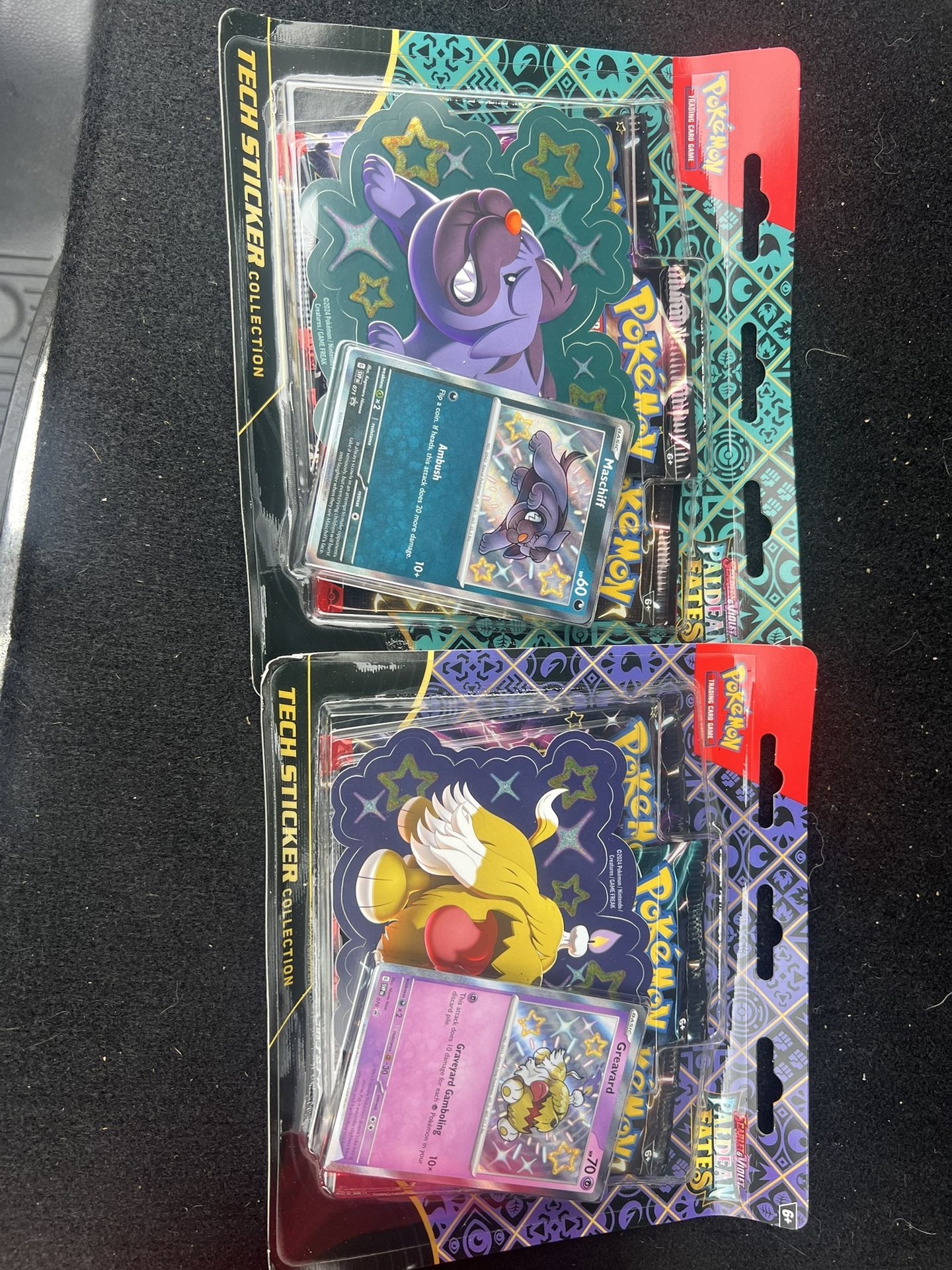 45$ Each Paldean Fates Tech Sticker 
