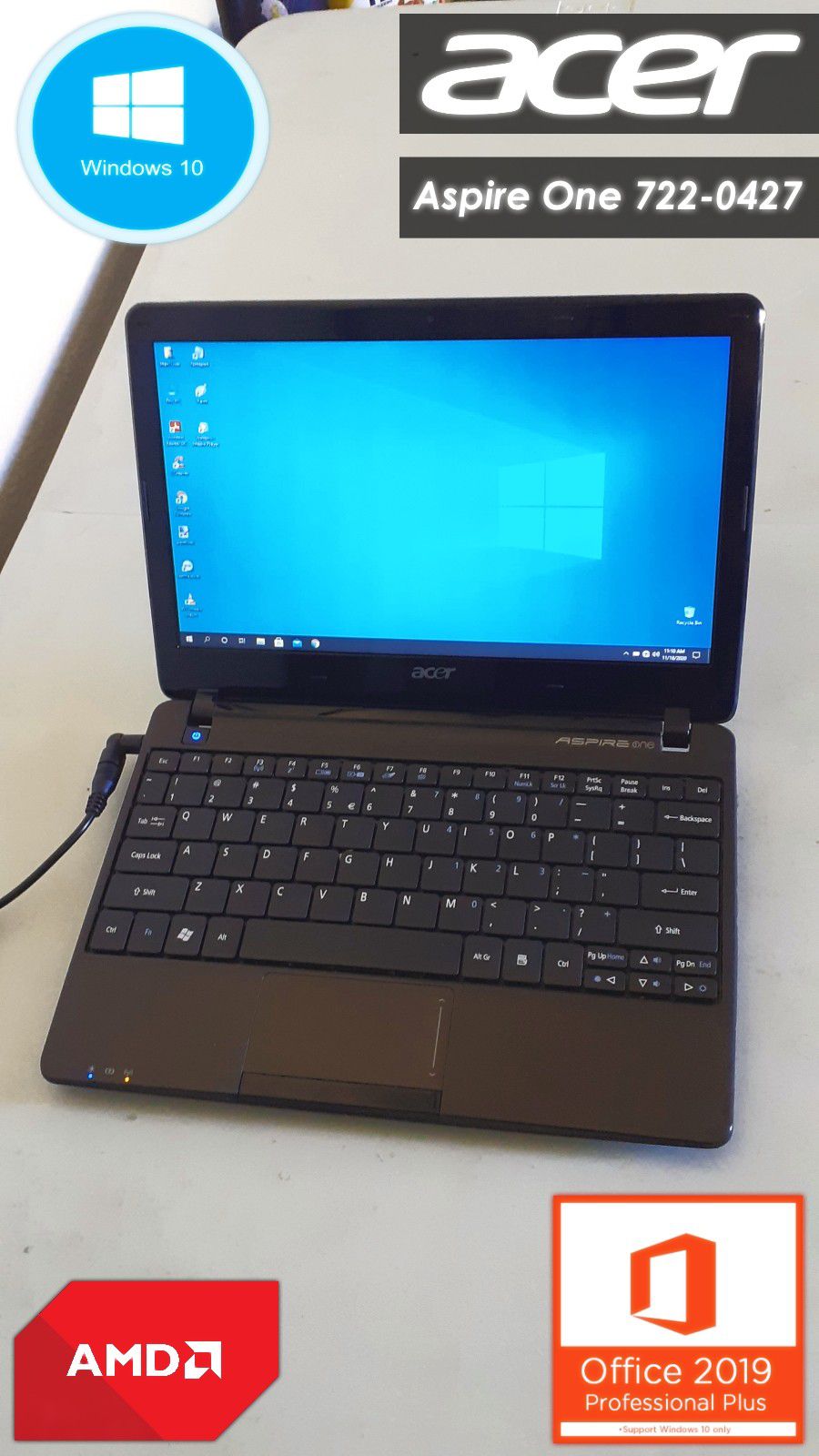 11.6" Acer Aspire PC | Laptop Computer | Windows 10 Home