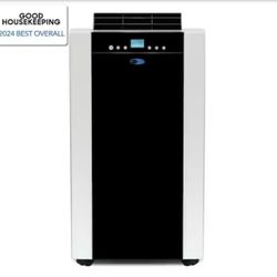 Whynter 9,500 BTU (14,000 BTU ASHRAE) Portable Air Conditioner Cools 500 Sq. Ft. with Dehumidifier, Remote, and Filter in Black