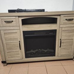 Fire Place TV Stand 