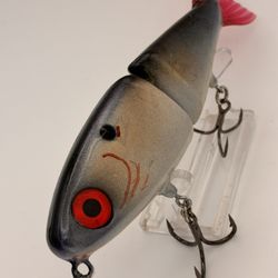 Glider Swimbait, Wooden Handmade, Slow Sinking Wide Glide Fishing Lure.