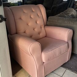 Pink Nursery Rocking Chair
