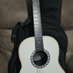 VINTAGE ACADEMY ACOUSTIC GUITAR MADE IN USA $160