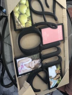 Home picture frame wall decoration