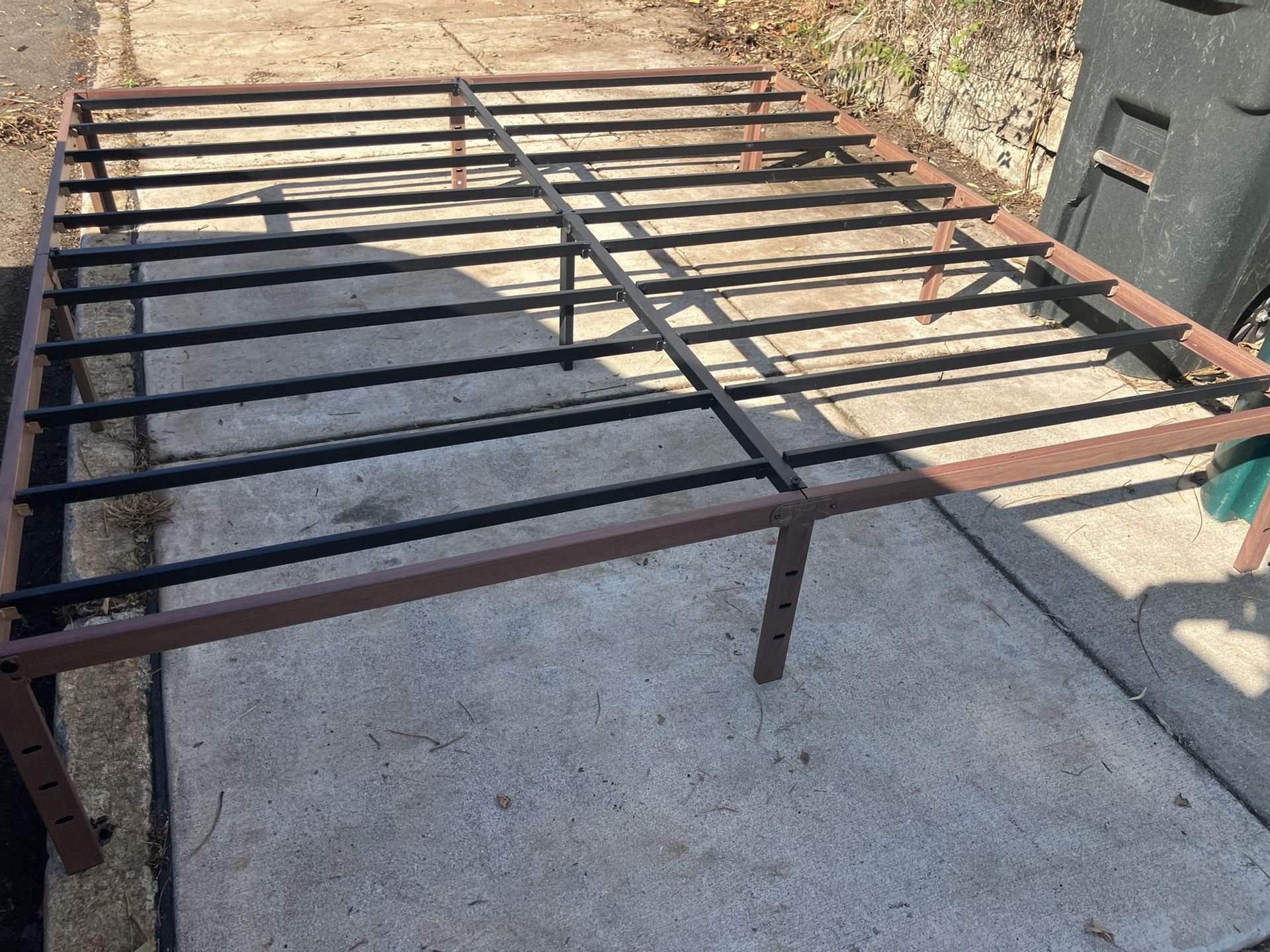 King Size Platform Bed Frame 