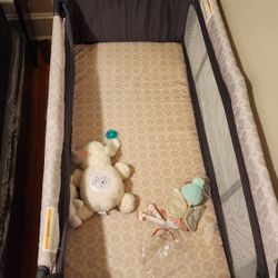 baby crib, sofa set, vacuum cleaner, nightstand

