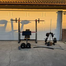 Home Gym Set w/Weights