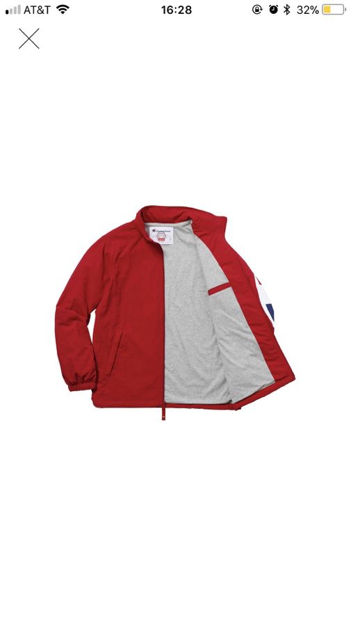 Kind Oriënteren lexicon Supreme x champion track jacket dark red for Sale in Belmont, MA - OfferUp