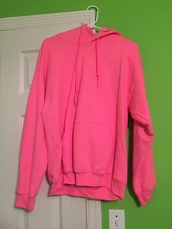 Thick pink hoodie